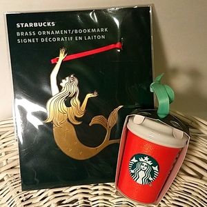 **NEW** Starbucks 2020 Holiday Collection Ornament Bundle